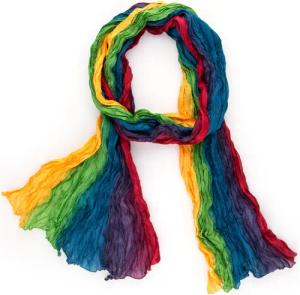 Silkroad Seidenschal Knitterschal Halstuch Schal XXL