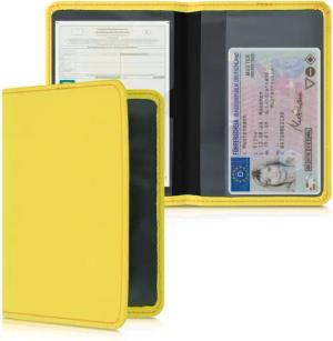 kwmobile Etui Fahrzeugschein Hülle mit Kartenfächern,