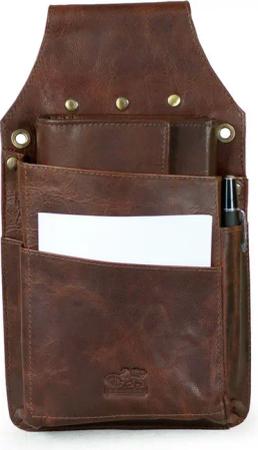 BRANCO Kellnerbörse Profi Kellnerholster Kellnerhalfter, Echt-Leder