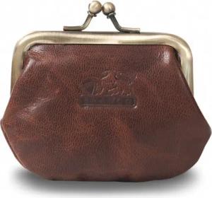 BRANCO Mini Geldbörse Retro Geldbeutel, Bügelbörse,