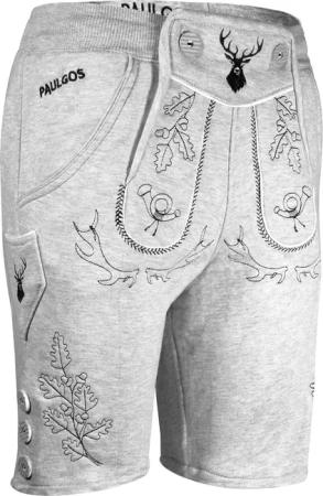 PAULGOS Trachtenhose Herren Jogginghose Design Lederhose