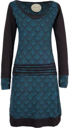 Vishes Jerseykleid Leichtes JerseykleidLangarm Kleider Sweatkleid