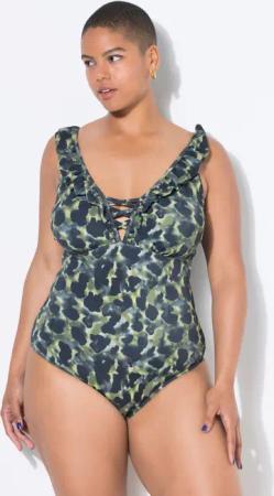 Studio Untold Badeanzug Badeanzug Softcups Camouflage