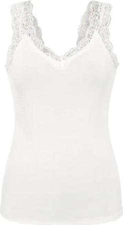 pieces Shirttop Barbera (1-tlg) Spitze