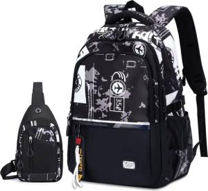 BRAIDOL Schulrucksack Schulrucksack Rucksack-Set Schule Alltagsrucksack,mit