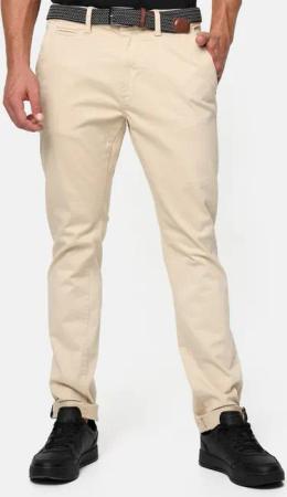 Indicode Chinohose Eary aus elastischer Baumwoll-Qualität,