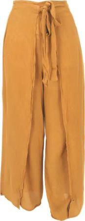 Guru-Shop Relaxhose Boho Wickelhose, Palazzohose, langer