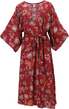 Guru-Shop Kimono Langer Kimono im Japan