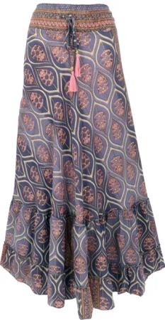 Guru-Shop Minirock Boho Maxirock, leichter langer