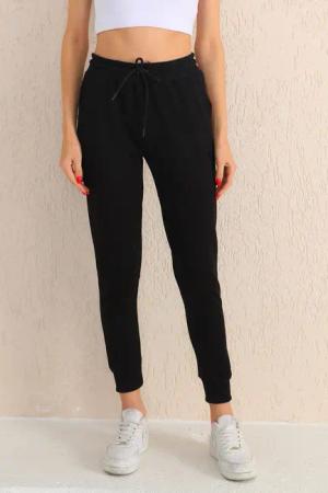Bongual Loungehose Jogginghose mit Logostickerei, Relaxhose