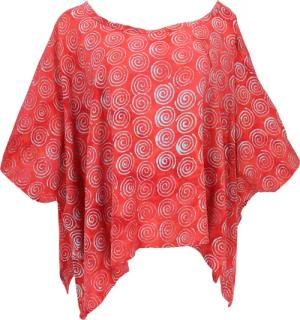 Guru-Shop Longbluse Weites Boho plus size