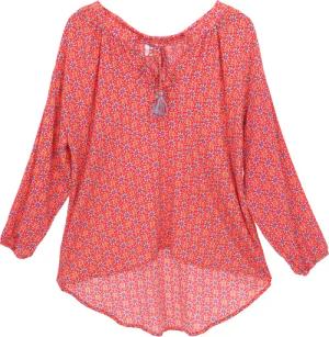 Guru-Shop Longbluse Blusentunika, Langarmbluse, plus size..