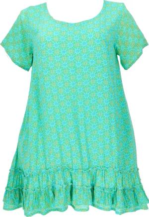 Guru-Shop Midikleid Boho Strandkleid, Minikleid -