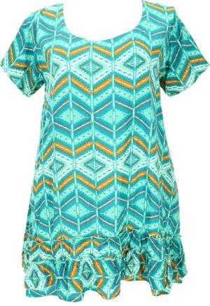 Guru-Shop Midikleid Boho Strandkleid, Minikleid -