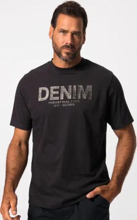 JP1880 T-Shirt T-Shirt Halbarm Rundhals Brustprint