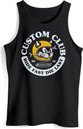 Neverless Tanktop Herren Tank-Top Biker Motiv