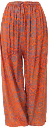 Guru-Shop Relaxhose Weite farbenfrohe Palazzohose, Boho