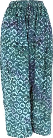 Guru-Shop Relaxhose Weite farbenfrohe Palazzohose, Boho