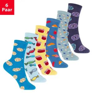 Footstar Freizeitsocken Bunte Kinder Baumwoll Basic
