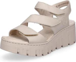 Rieker Rieker Damen Sandalette beige Sandale