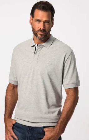 JP1880 Poloshirt Polo-Shirt Bauchfit Halbarm Piqué