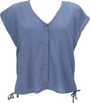 Guru-Shop Longbluse Luftiges Boho Blusentop, Basic