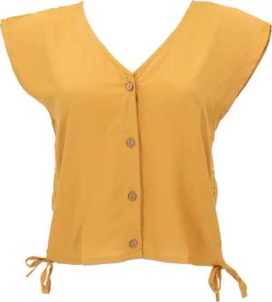 Guru-Shop Longbluse Luftiges Boho Blusentop, Basic