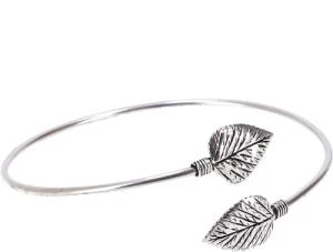 Guru-Shop Armreif Silber Swirl, Arm Manschette,