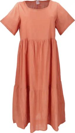 Guru-Shop Midikleid Boho Baumwoll Maxikleid, luftiges