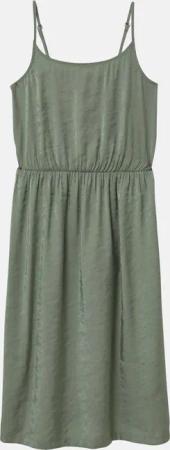 s.Oliver Maxikleid Glänzendes Spaghettiträger-Kleid aus Viskosemix