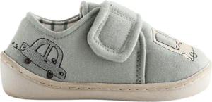 Next Hausschuhe mit Cupsole und Klettverschluss