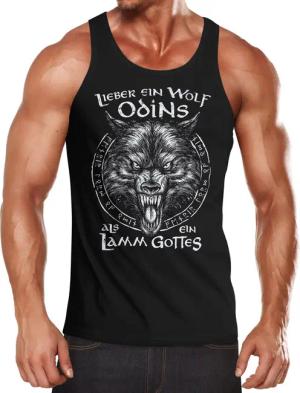 Neverless Tanktop Herren Tank-Top Lieber ein