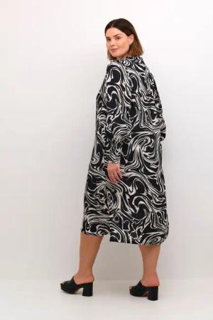 KAFFE Curve Blusenkleid Kleid KCdry Große
