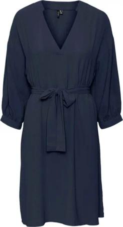 Vero Moda Midikleid Pye (1-tlg) Drapiert/gerafft