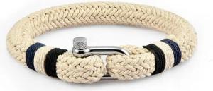 UNIQAL.de Armband Maritime Armband aus Segeltau