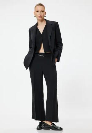 Koton Palazzohose Normale Leibhöhe Wide Leg