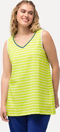 Ulla Popken Longtop Top Ringel A-Linie