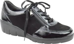 Semler Judith 30 Lack/Soft schw. Schnürschuh