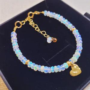 GOLDEN Armband Echter Opal Armband /Opal