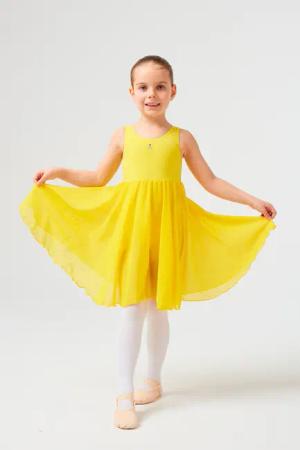 tanzmuster Chiffonkleid Ballettkleid Helena mit Glitzerstein