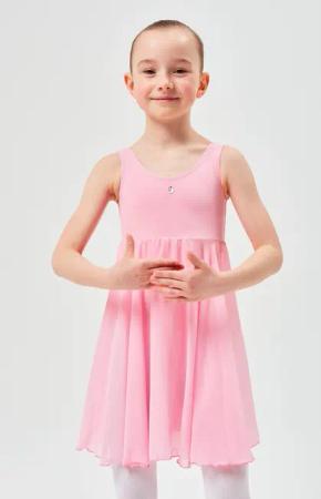tanzmuster Chiffonkleid Ballettkleid Helena mit Glitzerstein