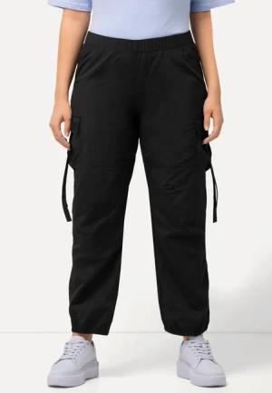 Ulla Popken Cargoshorts Cargohose Utility-Style Elastikbund