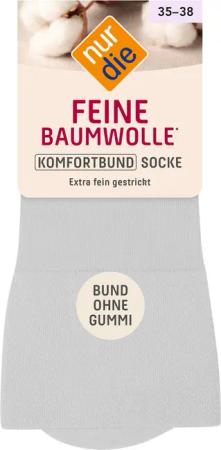 Nur Die Freizeitsocken Feine Baumwolle Komfort