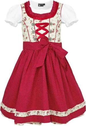 Maddox Dirndl Kinderdirndl 'Zermatt' 3-tlg., Streublümchen