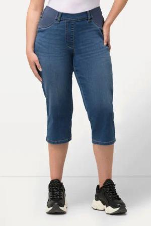 Ulla Popken 5-Pocket-Jeans Capri-Jeans Sienna schmales