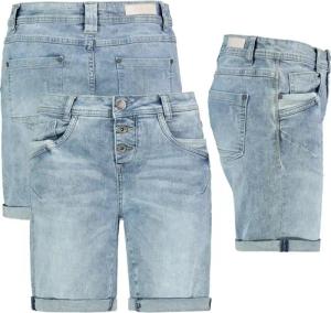SUBLEVEL Bermudas Damen Jeans Shorts Bermuda
