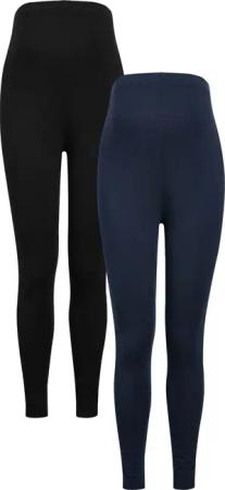 Next Umstandsleggings Essential Leggings (Umstandsmode), 2er-Pack