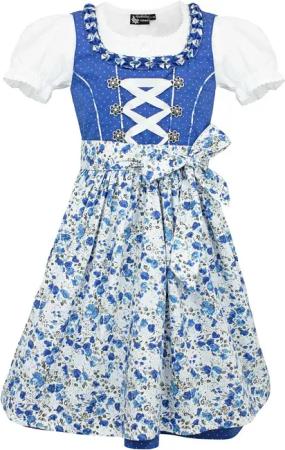 Maddox Dirndl Kinderdirndl 'Zillertal' 3-tlg., Blümchenmuster
