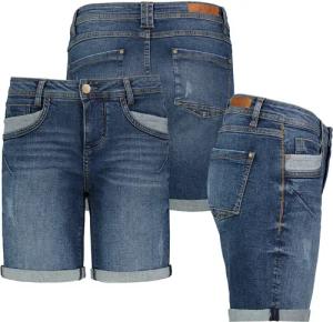 SUBLEVEL Bermudas Damen Jeans Shorts Bermuda