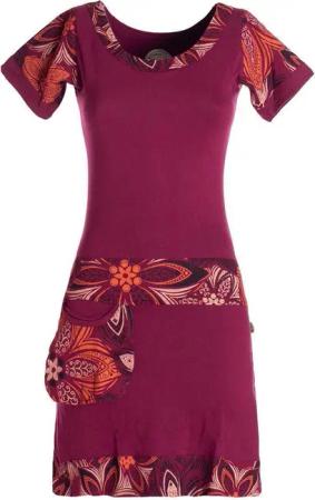 Vishes Sommerkleid Damen Sommerkleid Kurzarm Mini-Kleid